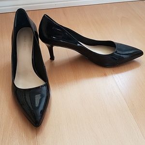 Nine West Black Point-Toe Heels